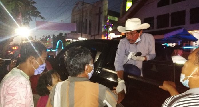 Ini Alasan Bupati Boltim Turun ke Jalan Sosialisasi Virus Corona