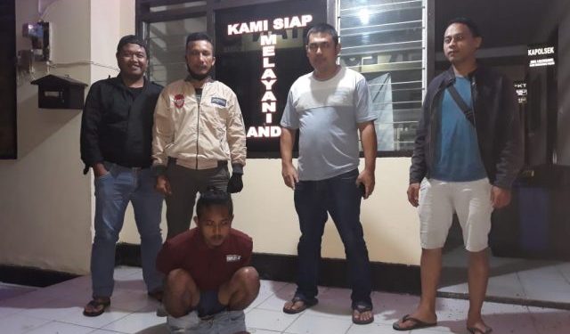 Polsek Lolayan Ciduk Pelaku Penganiayaan di Desa Tapa Aog