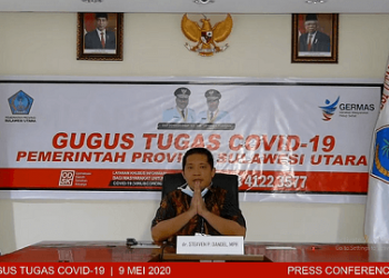 Kasus Positif di Sulut Naik Signifikan, Dandel: Pandemi Covid Masih Berlangsung