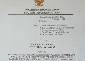 Sistem Kerja ASN dan THL Diperpanjang Hingga 4 Juni