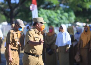 Bupati Minta Sangadi Sosialisasikan Persiapan Pemberlakuan Tatanan Normal Baru
