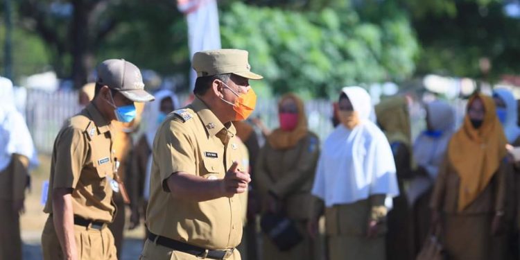 Bupati Minta Sangadi Sosialisasikan Persiapan Pemberlakuan Tatanan Normal Baru