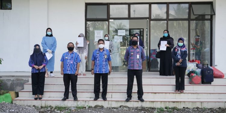 Sembuh dari Covid-19, 4 Pasien Tetap Dipantau Tim Surveilans