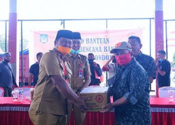 Bupati-Wabup Bolmut Pimpin Rombongan Bawa Bantuan ke Bolsel