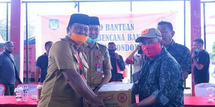 Bupati-Wabup Bolmut Pimpin Rombongan Bawa Bantuan ke Bolsel