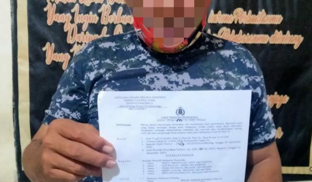 Polres Kotamobagu Amankan Terduga Pelaku Illegal Mining