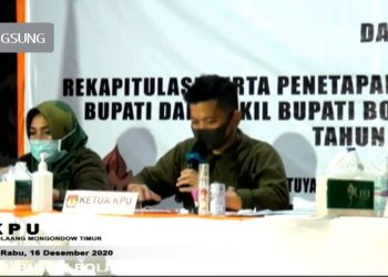 Hasil Pleno KPU, Sachrul-Oskar Raih Suara Terbanyak di Pilkada Boltim