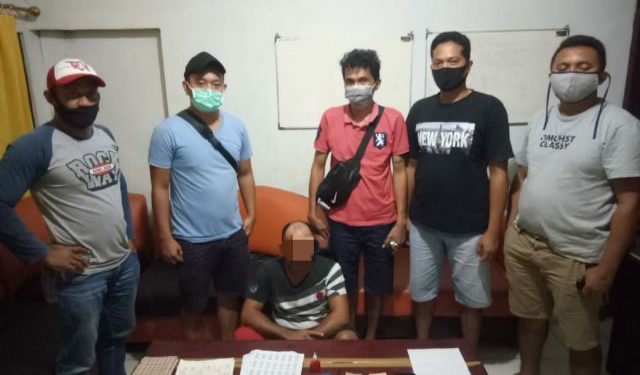 Tim Resmob Polres Kotamobagu Ciduk Pelaku Judi Togel Online