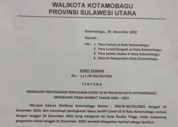 Masyarakat Dilarang Gelar Acara Pisah Sambut Tahun 2020-2021