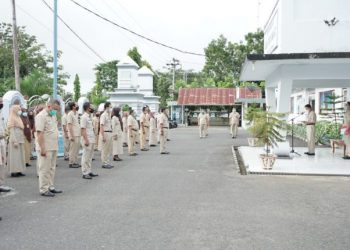Apel Perdana, Sekda Tekankan Soal Pelayanan dan Pengabdian
