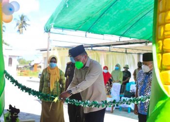 Bupati Resmikan Pasar Rakyat Sangkub