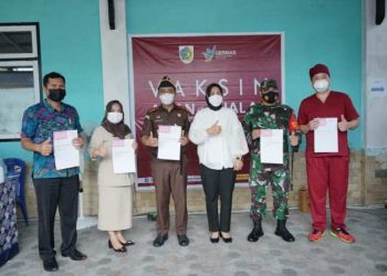 Wali Kota Canangkan Program Vaksinasi Covid-19 di Kotamobagu