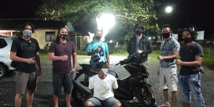 Curi Motor Tetangga, Warga Desa Bumbungon Ditangkap Polisi