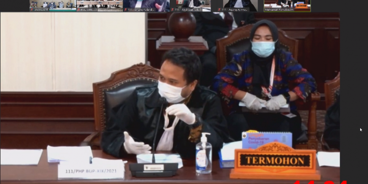 Sidang Sengketa PHKADA Boltim; KPU Jawab Dalil Pemohon