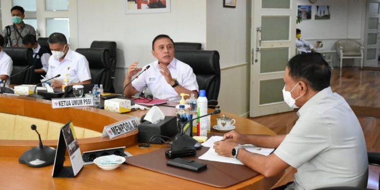 PSSI Temui Menpora, Bahas Penundaan Piala Dunia U-20 dan Lanjutan Kompetisi