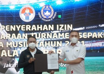 Peroleh Izin, PSSI Gerak Cepat Siapkan Turnamen Pramusim