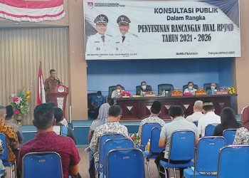 Wabup Buka Konsultasi Publik Penyusunan Rancangan Awal RPJMD 2021-2026