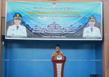 Begini Pesan SSM Pada Peringatan Isra’ Mi’raj Pemkab Boltim