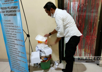 Sachrul Sorot Kebersihan Kantor Bupati