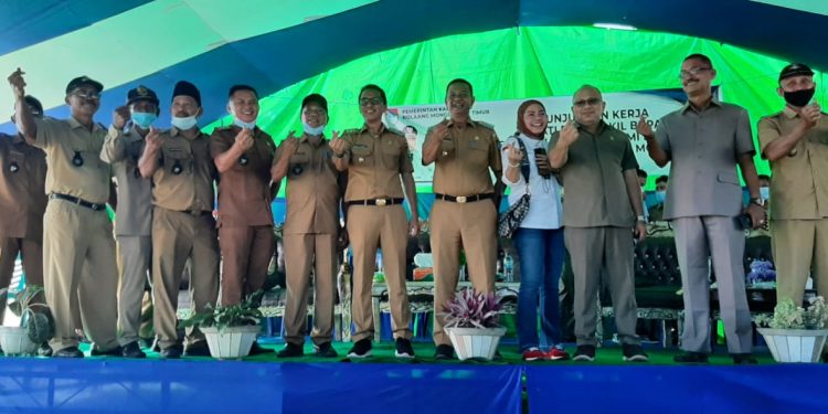 Sangadi se-Kecamatan Motongkad Siap Bantu Sachrul-Oskar Wujudkan Boltim Bersinar