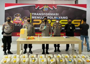 Polres Boltim Gagalkan Peredaran Ratusan Liter Cap Tikus di Wilayah Tutuyan – Kotabunan