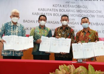 Pemkab Boltim Kerja Sama dengan BSG dan BPKP Sulut Terkait Penerapan SimDa Online