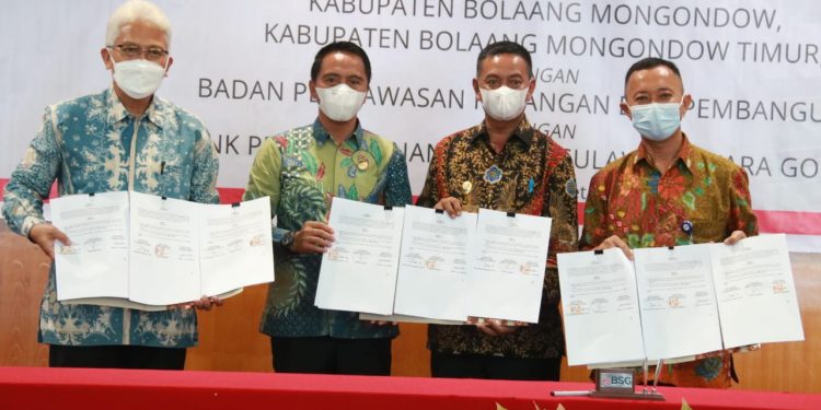 Pemkab Boltim Kerja Sama dengan BSG dan BPKP Sulut Terkait Penerapan SimDa Online