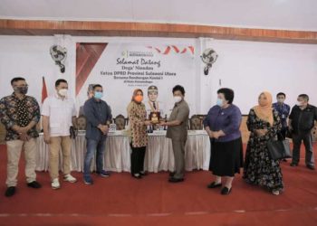 Wali Kota Terima Kunjungan Rombongan Ketua DPRD Sulut