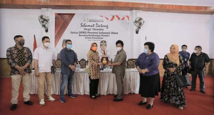 Wali Kota Terima Kunjungan Rombongan Ketua DPRD Sulut