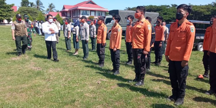 Tahlis Pimpin Apel Kesiapsiagaan hadapi Bencana Alam