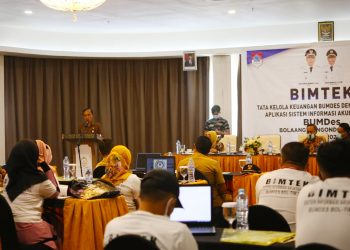 Pemkab Boltim Gelar Bimtek Tata Kelola Keuangan BUMDes Berbasis SIA