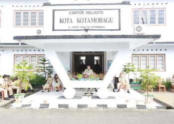 Pemkot Kotamobagu Launching Kartu Parkir Berlangganan