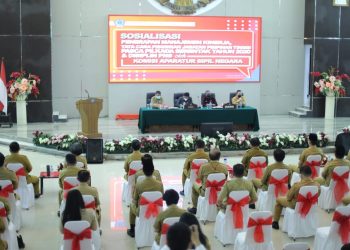 Bersama Sekda, Wali Kota Ikut Sosialisasi Pengisian JPT dan Penegakan Disiplin PNS