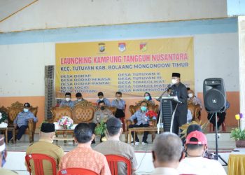 Wabup Launching KTN di Kecamatan Tutuyan