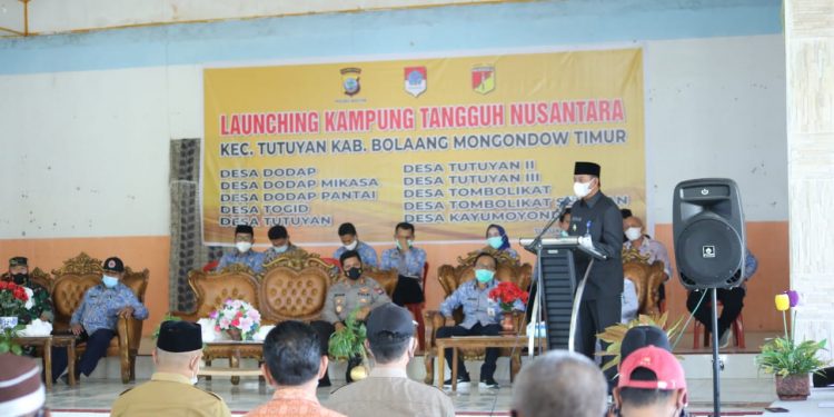 Wabup Launching KTN di Kecamatan Tutuyan