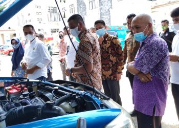 Periksa Kendis Pejabat, Bupati Dapati Kendaraan Kotor dan tak Terawat