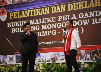 Duet Marvey Kaya – Sachrul Mamonto Meriahkan Acara Deklarasi RMPG-BMR