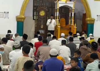 Safari Ramadhan di Modayag, Bupati Ajak Masyarakat Berpuasa