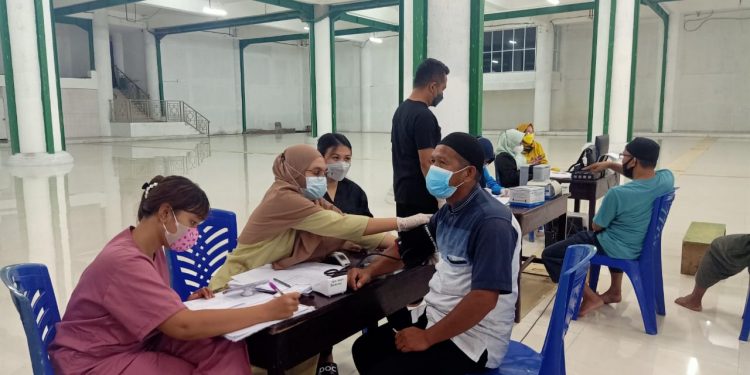 Vaksinasi Covid-19 di Kotamobagu Sasar Imam Masjid
