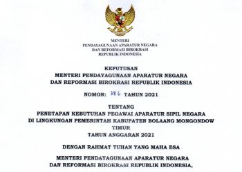 Tahun ini Pemkab Boltim Rekrut 383 CPNS