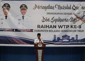 Pemkab Boltim Peringati Nuzulul Qur’an, Sekaligus Syukuran Atas Raihan Opini WTP ke-8