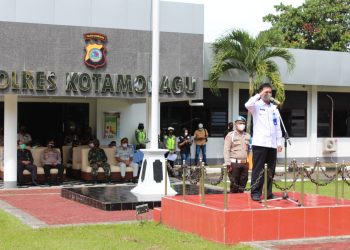 Apel Gelar Pasukan Operasi Ketupat 2021, Sekda Bacakan Pesan Kapolri