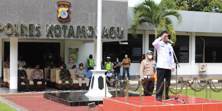 Apel Gelar Pasukan Operasi Ketupat 2021, Sekda Bacakan Pesan Kapolri