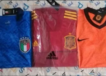 Jelang Euro 2020, Pedagang Jersey di Kotamobagu Ketiban Rejeki