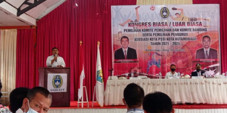 Terpilih Ketua PSSI, Mekal Siap Majukan Sepak Bola Kotamobagu