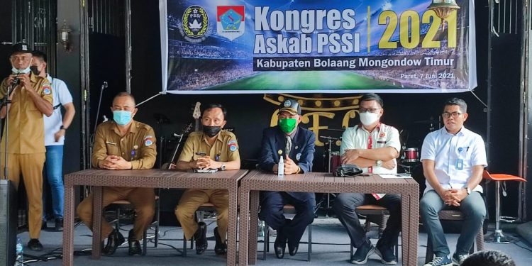 Fiko Onga Terpilih Ketua Askab PSSI Boltim Periode 2021-2025