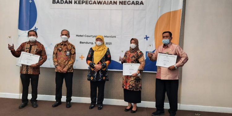 Pemkot Kotamobagu Raih Penghargaan BKN Award 2021