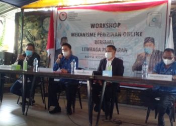 Sekda Kotamobagu Buka Workshop Mekanisme Perizinan Online