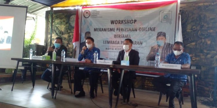 Sekda Kotamobagu Buka Workshop Mekanisme Perizinan Online