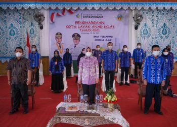 Kotamobagu Raih Penghargaan KLA Kategori Madya Tingkat Nasional